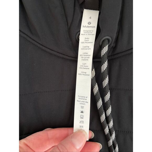 Nearly mew LULULEMON Dynamic Movement Hoodie Sz 4 $168 E16 - Picture 4 of 10